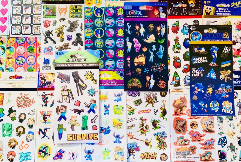 338 Stickers Sandylion, Eureka, Hallmark, Recollections, Trend, Crafters Corner!