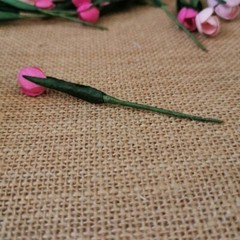 Tulip Flower Mulberry Paper Flower 10 mm. Scrap booking Flower Crafts Handmade