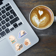 20pcs Cute Duck Stickers Pack | Kawaii Animal Stickers | Planner, Laptop