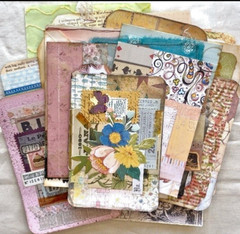 50 Pieces Junk Journal Supply Ephemera Vintage Modern Lot Paper Unique Mystery