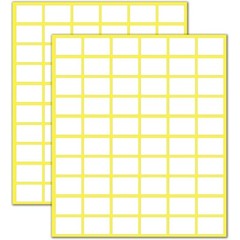 900 Pack Price Stickers Small White Labels Self Adhesive Matte Surface Writing