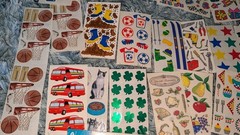 Lot Vintage Stickers For Scrapbooking Frances Meyer 5 Full Packs Lits Of Mods