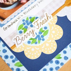 Creative Memories Berry Harvest Embellishments