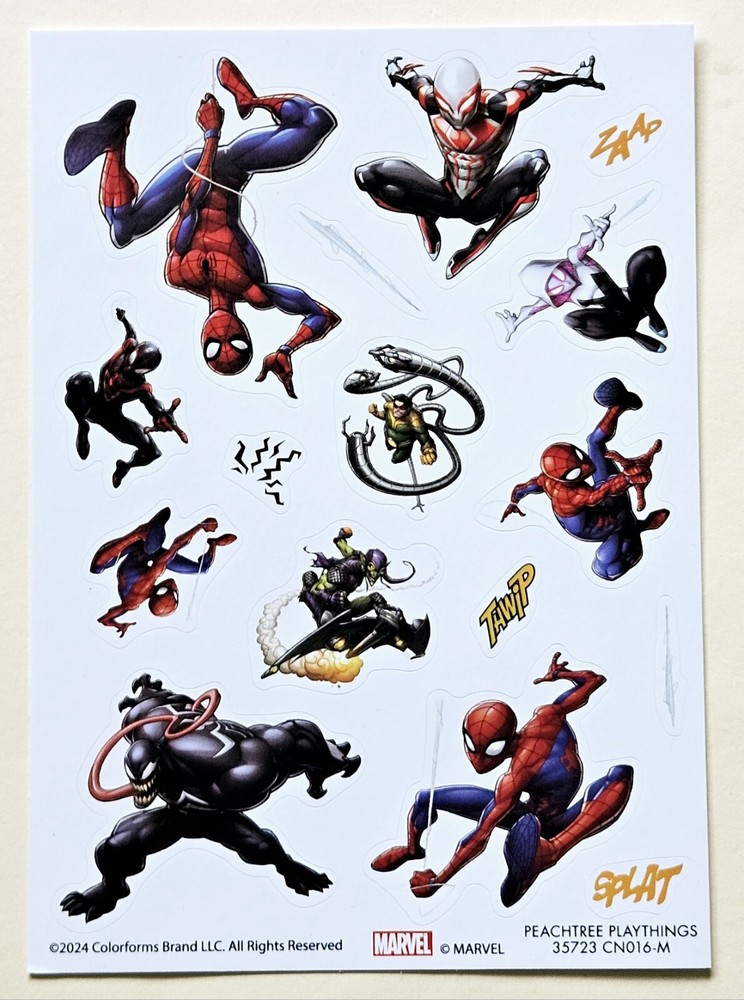 Marvel SPIDEY/ Sticker sheet