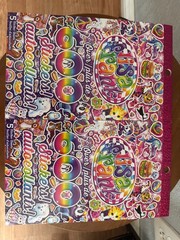 Lisa Frank Sticker Book 600 Stickers ~ Qty 2 Sets