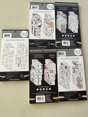 LOT of 5 Happy Planner NEW Sticker Books-Fall-Christmas-Tropical-Animal-Sewing