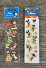 Disney Mickey Mouse and Friends Scrapbooking Stickers~Lot of 5 Packs~NEW