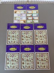 Lot/8 Packages Sticker King Stickers Angels Art Dogs