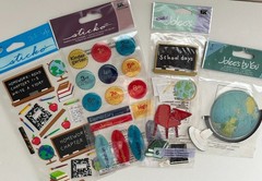 FUN Jolee’s Boutique Vintage Stickers NIP-Theme: SCHOOL/TEACHER Choose Multiples