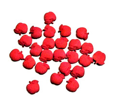 Lot of 137 Fall Themed Flatbacks For Crafting – Leaves, Apples – NEW (#36)