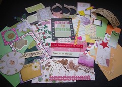 Junk Journal Ephemera Kit of 85 Pieces