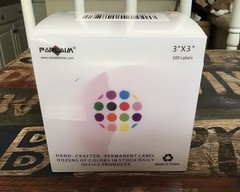 3” Color Coding Labels Stickers~Round Permanent Adhesive Circle~See Description