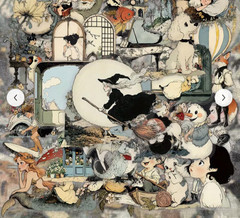 25 PIECES FAIRY TALE STORY WORLD STICKERS SCRAPBOOK JUNK JOURNAL PHONE #16