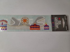 Mrs Grossman’s Design Lines Circus Fair Rollercoaster Sticker Strip VTG 1998
