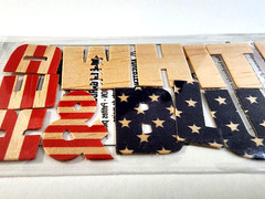 RARE Jolee’s By You 3D Stickers Patriotic America Red White Blue Stars & Stripes