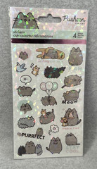 Adorable Kawaii Pusheen The Cat Stickers Sandy Lion ST4143 Set of 4 Sheets Cute