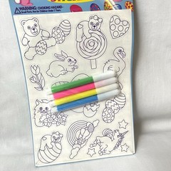 Vintage Lisa Frank Color Your Own Easter Stickers 1990’s Sealed