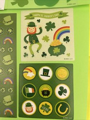 🍀 72 + SHAMROCK CLOVER ST PATRICK’S DAY STICKERS & Decals Green Irish Luck 🍀