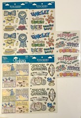 Frances Meyer Stickers Family Theme Lot of 5 packs (4 sealed)