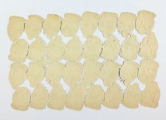 Children in Easter Eggs Vintage Die Cut Rabbit Scrap Paper Heller #71 Austria