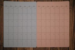 Large Undated Calendar Stickers for Planners and Journals 5″ x 7″