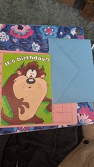 Hallmark Looney Tunes Taz Tasmanian Devil Greeting Card Birthday w/Envelope