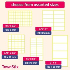 900 Pack Price Stickers Small White Labels Self Adhesive Matte Surface Writing