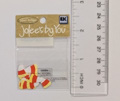 RARE Jolee’s Halloween Candy Corn Mini Scrapbooking Embellishments