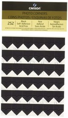 Self-Adhesive Photo Corners Black (Pack Of 252)