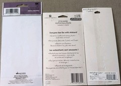 STICKO STICKERONI Smiley Face Stickers Glitter Rainbow (Lot of 4 Sheets) NOS NIP