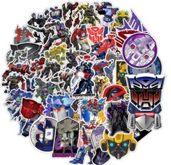 20 TRANSFORMERS RANDOM ASSORTED 2″ STICKERS LABELS PARTY FAVOR ANIME AUTOBOT