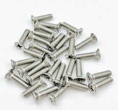 30Pcs #10-24 x 1-3/4 Flat Head Machine Screws, Phillips Cross Screw, Phillips…