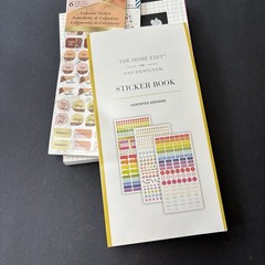 Lot of 4 Books Of Planner Scrapbook Stickers Some Missing But Mostly Complete