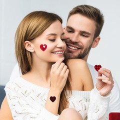 500Pcs Heart-Shaped Valentines Stickers – Perfect for DIY Crafting and Decor