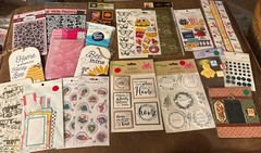Set Of Stickers For Crafting Cardmaking Scrapbooking. All New Items In Package.