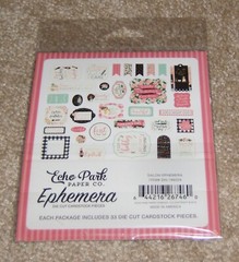Echo Park/Carta Bella DieCut Assortment ~ Hair Salon/Makeup …Ephemera