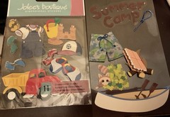 2 Jolees Boutique Stickers Scrapbooking Sheets Shorts Toddler Overalls S’mores