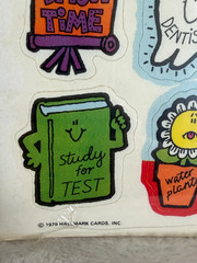 New Sealed Vintage 1979 Hallmark All Occasion Calendar Reminder Stickers