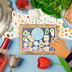 Passover Stickers for Kids 720PCS Labels for Envelopes, Cards, and Decorations