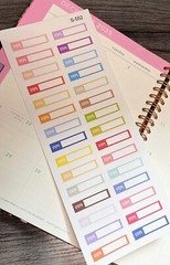 Happy Birthday,Birthday Cake,Party, Gift, Handmake Erin Condren Planner Sticker