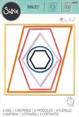Sizzix Stamping Metal Die THINLITS – SHAPED FRAMES – #666128