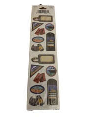 New FMI Travel Stickers – Passport Cruise Safari Destination Adventure 2 Sheets