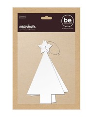 Creative Imaginations Chipboard Blitzen Ornament Frame Christmas Holiday Photo
