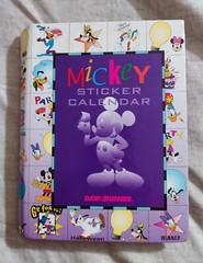 Day Runner Disney Mickey Mouse Sticker calendar book