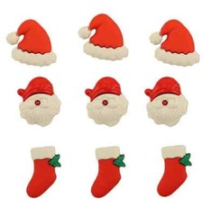 Buttons Galore 50+ Assorted Christmas Theme Buttons for Sewing & Crafts