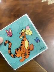 Sandylion Tigger Damaged Flawed Sticker Mod 2.5” Inches