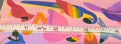 Rare Vintage Stickers NIP Sandy Lion Mother Of Pearl Opal Iridescent Birds