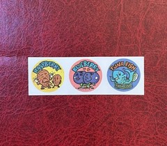 Vintage Gordy’s 1982 Matte Scratch And Sniff Sticker Lot