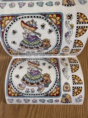 Vintage Penny Black Stickeroos Bee Sweet Sticker ROLL, Stickers Bees Girl Hive