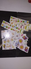 Assorted Kids Sticker Sheets Multicolor Animal Flower Cartoon Labels Craft Pack